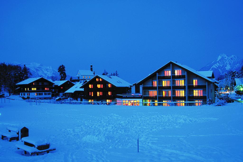 Hotel Fluematte Flueli-Ranft Exterior foto